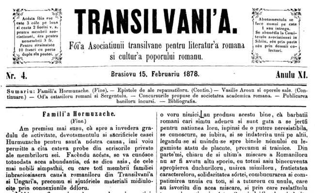 1 Document Mikuli Transilvania exemplarul