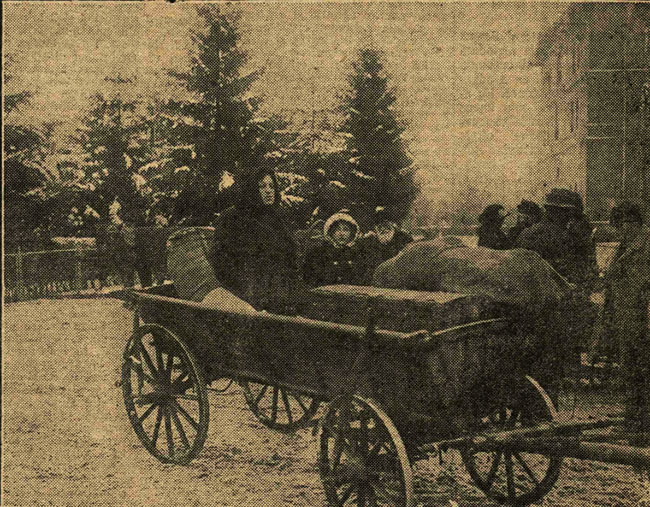 Refugiați bucovineni, la Burdujeni - Săptămâna Războiului din 15 martie 1915