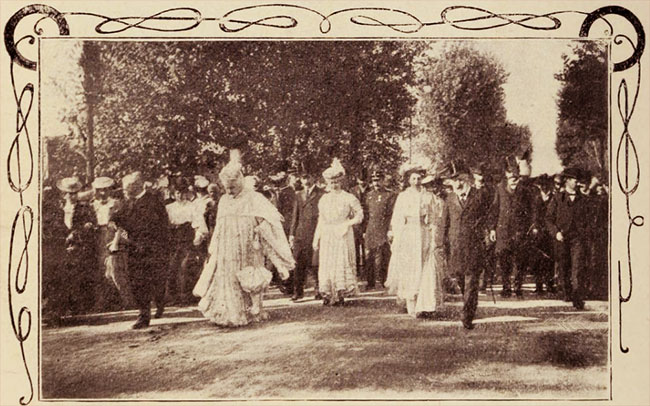 Regina, la Expoziția Națională din 1906