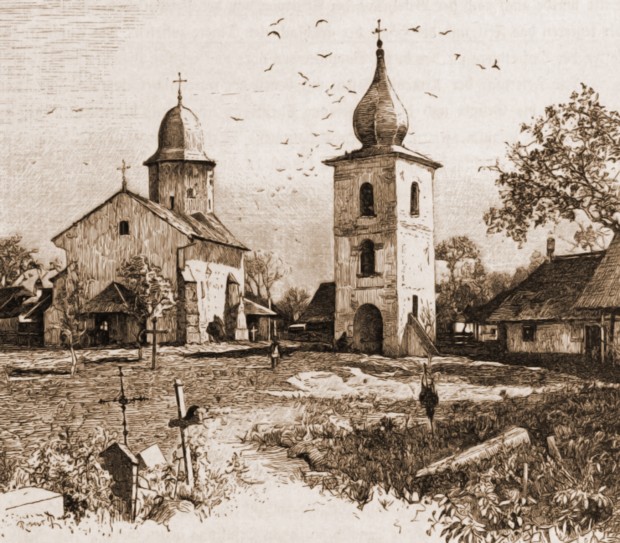 Suceava, biserica armenească – de Rudolf Bernt (1844-1914)