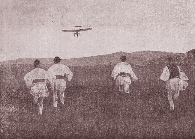 Blaj 1911 SERBĂRILE DE LA BLAJ 1911 Aterizarea lui Vlaicu pe Câmpia Libertății