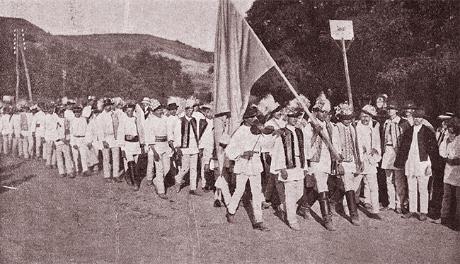 Blaj 1911 SERBĂRILE DE LA BLAJ 1911 Conductul etnografic