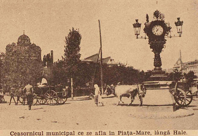 București Ceasornicul din Piața Mare