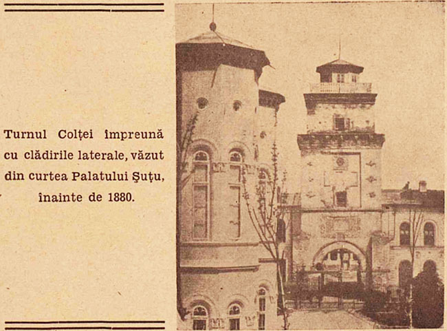 București Turnul Colței 1880