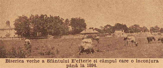 București biserica Sf Elefterie 1894