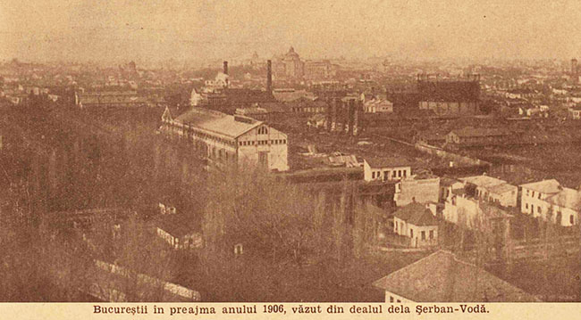 București panoramă din 1906