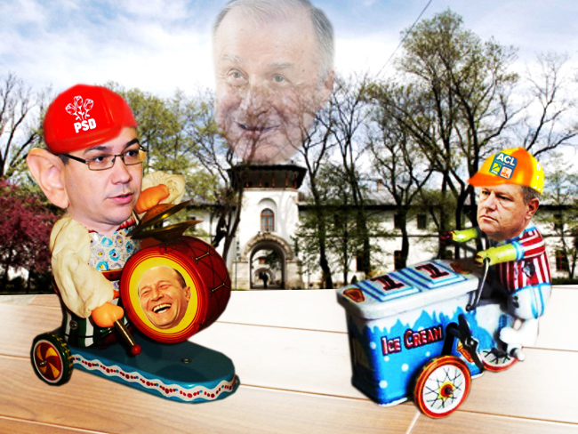 Jucăria "Ponta": Eu, când învârte socrul Sârbu de cheiţă, dau în Băsescu!