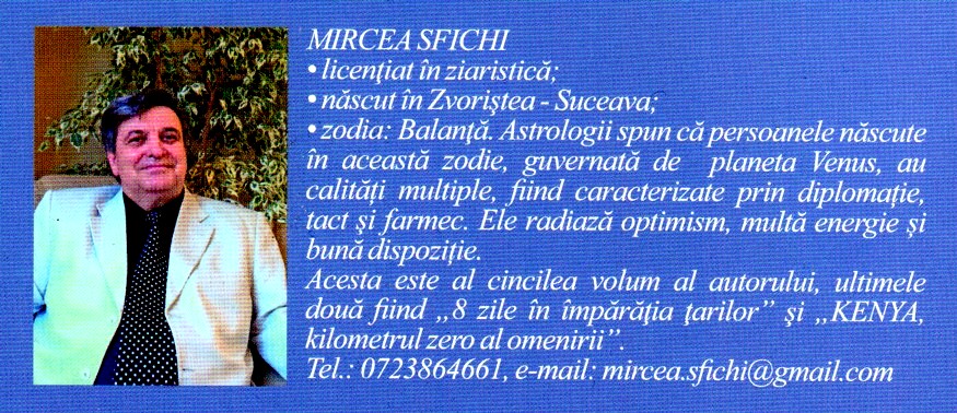 Coperta Mircea Sfichi biografie