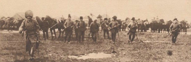 Le Miroir 19 septembrie 1915 Husarii Partizani în Bucovina 1