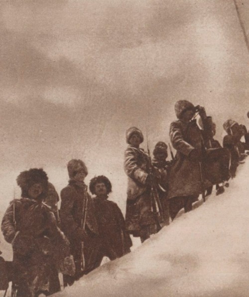 Le Miroir 9 mai 1915 Rusi în muntii Câmpulungului