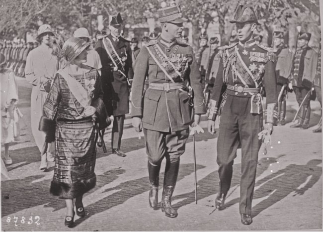 GALLICA: Prinţul moştenitor al României şi ducesa şi ducele de York